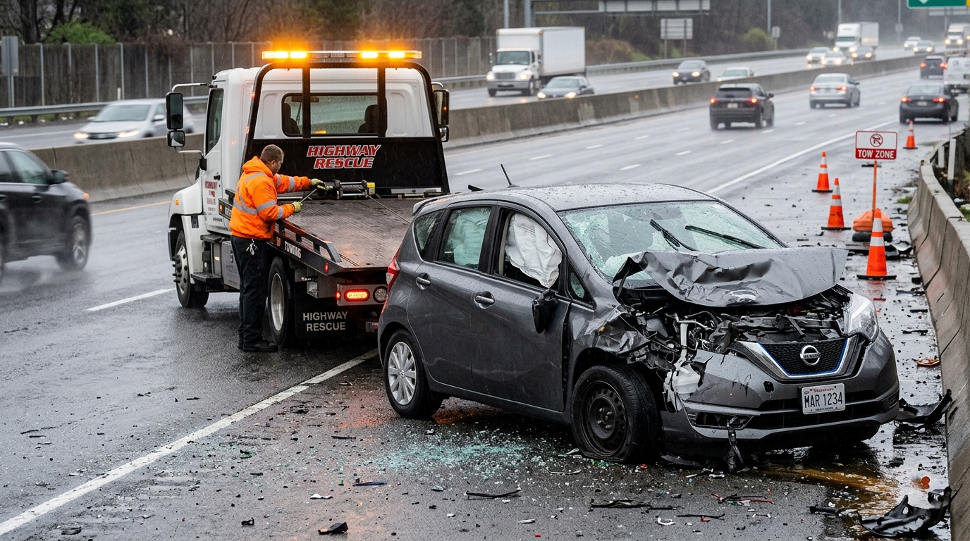 Emergency Accident Recovery and Collision Scene Clearing